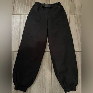 Women Classic Black Cargo Pants